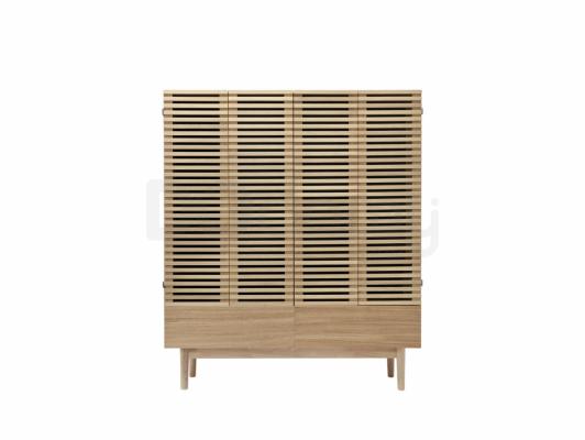 Тумба під телевізор BRW MOKO RTV2DSC2S/14/12 чорний/дуб польский, фото 1