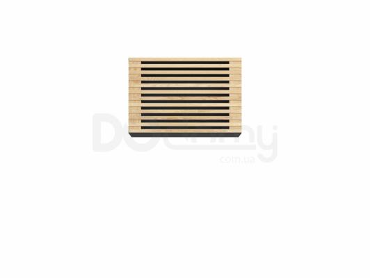 Шафка BRW MOKO SFW1DSC/4/6 чорний/дуб польский, фото 1