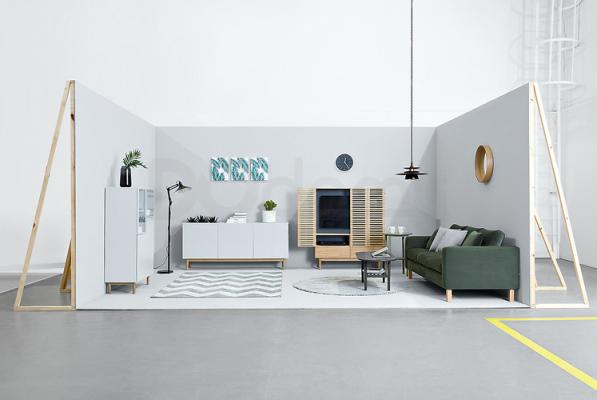 Комод BRW MOKO S259 SFW1D/6/6_I Сірий, фото 2