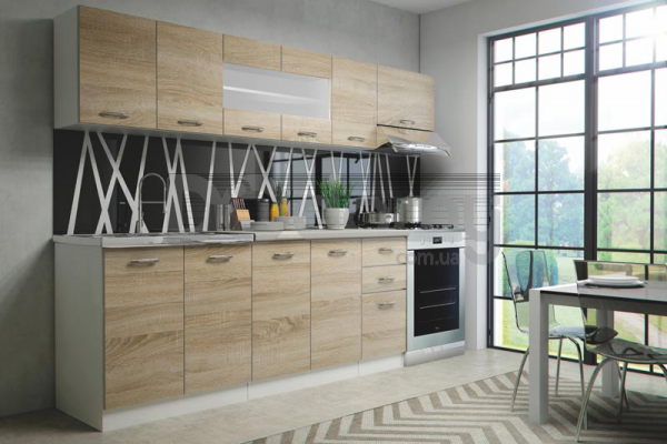 Кухня HALMAR PERŁA 260 сонома, фото 1