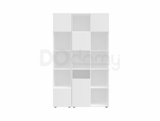 Книжкова шафа BRW MITODA_1-AN/RAL9016 білий, фото 1