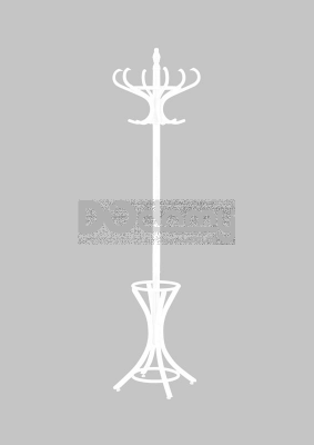 Вішалка HALMAR W30 білий, фото 1