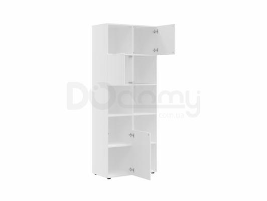 Книжный шкаф BRW MITODA REG3D/20/8-BIM/RAL9016 Белый, фото 2