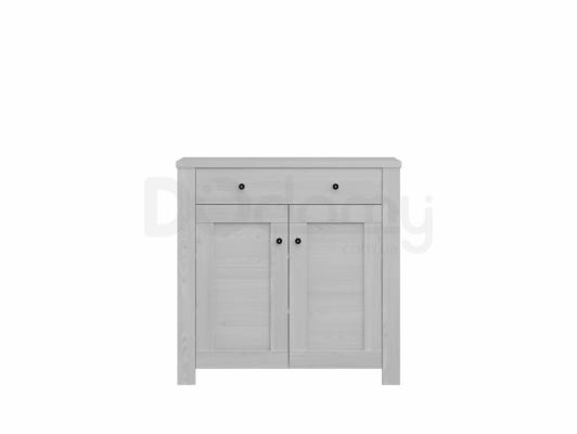 Шкафчик BRW AMSTERDAM KOM2D1S/10/10 Сибиу серый, фото 1