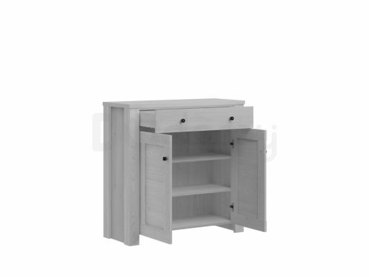 Шкафчик BRW AMSTERDAM KOM2D1S/10/10 Сибиу серый, фото 2