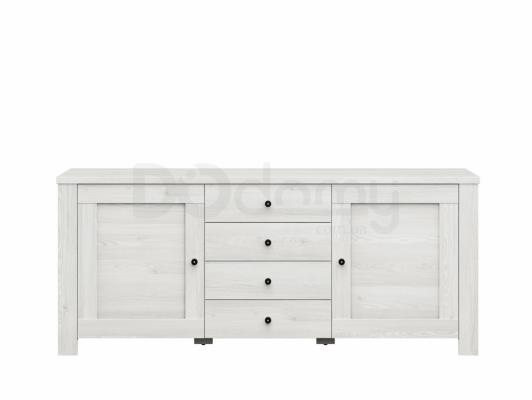 Комод BRW AMSTERDAM S256-KOM2D4S/8/18-MSJ Сібіу, фото 1