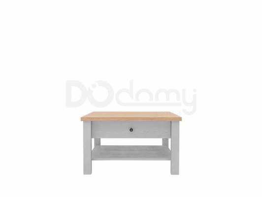 Журнальний столик BRW AMSTERDAM LAW1S/4/8 Сібіу сірий/дуб натуральний, фото 1