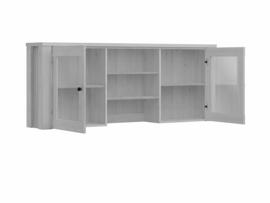 Шкафчик BRW навесной AMSTERDAM NAD2W/7/18 Сибиу серый, фото 2