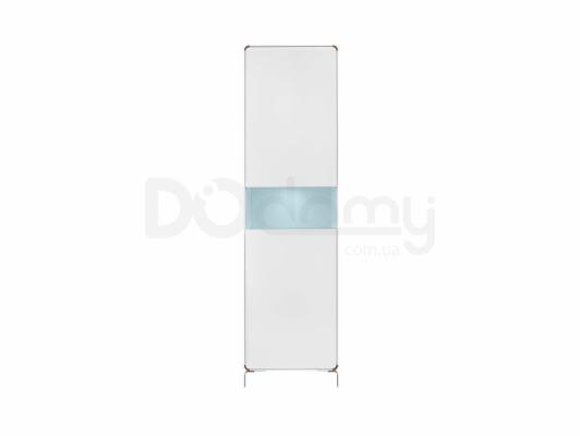 Шафа вітрина BRW ELIS REG1W_NOGI білий, фото 1