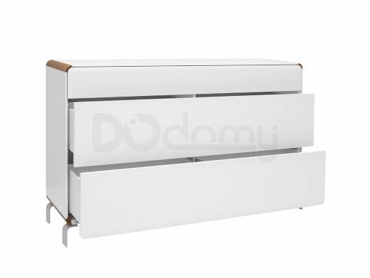 Комод BRW ELIS KOM3S_NOGI Белый, фото 2