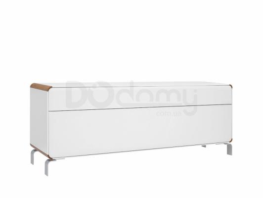 Тумба под телевизор BRW ELIS RTV1S1K_NOGI Белый, фото 2