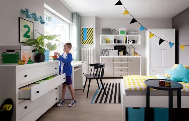 Шафка BRW KARET SFW/140 білий, фото 2