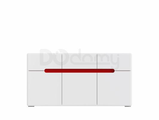 Комод BRW POSSI AIR SFW3D3S/8/15_WF Белый, фото 2