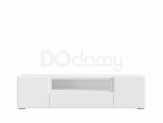 Тумба під телевізор BRW POSSI AIR RTV2D1S/4/16 білий, фото 1