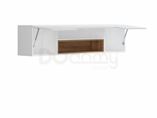 Шафка навісна BRW POSSI AIR SFW1K/4/16_II білий/Сібіу золотий, фото 2