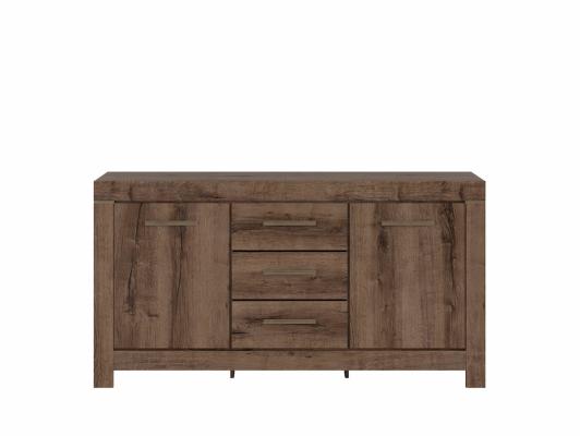 Комод BRW BALIN KOM2D3S дубовий монастирь, фото 1