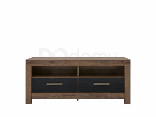 Тумба під телевізор BRW BALIN RTV2S дубовий монастирь/дуб чорний, фото 1