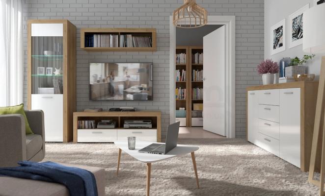 Книжкова шафа BRW BALDER REG1S, фото 2