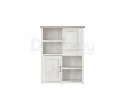 Книжный шкаф BRW LUCA JUZI REG2D, фото 1