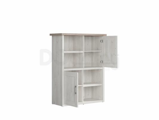 Книжный шкаф BRW LUCA JUZI REG2D, фото 2