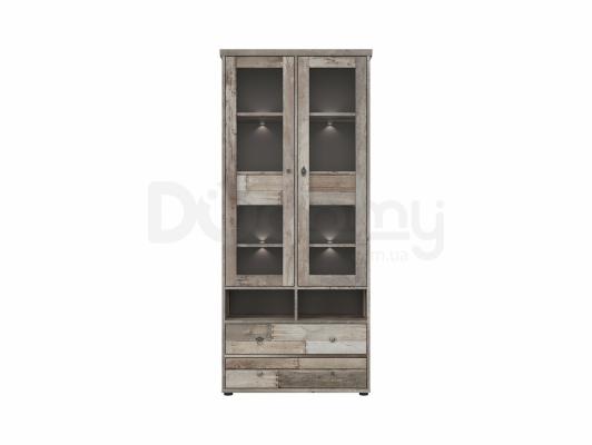 Шкаф витрина BRW TARBES REG2W4S/19/8, фото 1