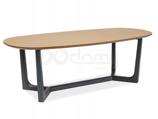 Журнальный стол Signal Dossier A Графит/Дуб, фото 1