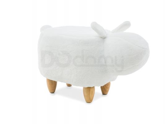 Пуф SIGNAL Kamil кролик білий, фото 1