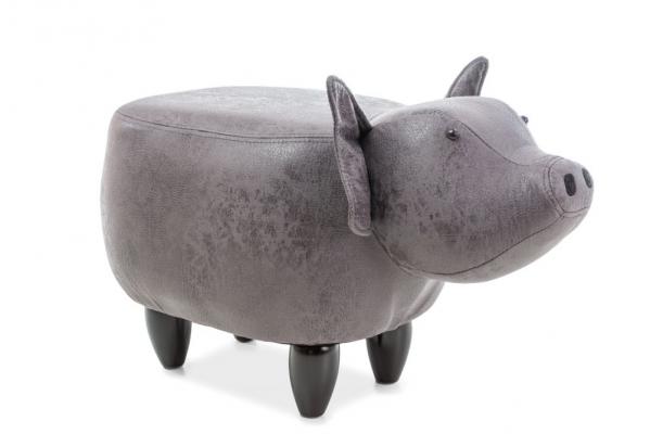 Пуф Signal Sabina свинка Серый, фото 1