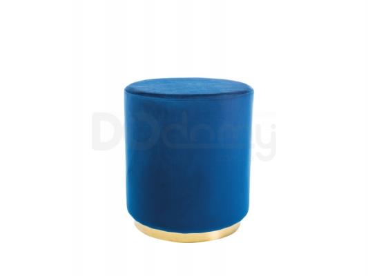 Пуф Signal Furla Gold Тёмно-синий, фото 1