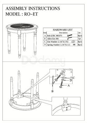 Журнальний столик SIGNAL California D, фото 2