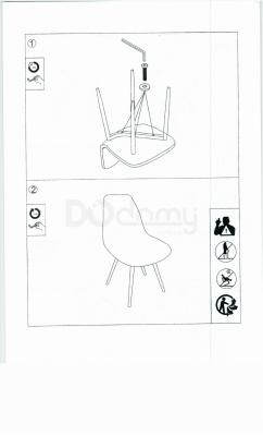 Стілець SIGNAL Fox мятний, фото 2