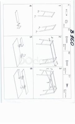 Письменный стол Signal B-160, фото 4