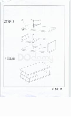 Журнальний столик SIGNAL TIERRA 100X60X42, фото 3