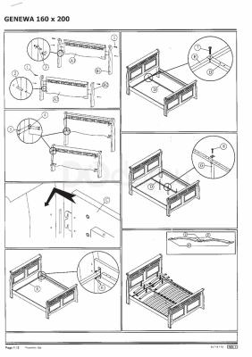 Кровать Signal Genewa 160, фото 2