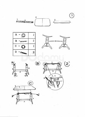 Стіл SIGNAL DANIEL каштан, фото 2