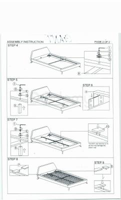 Кровать Signal Gant бирюзовый 160х200, фото 2