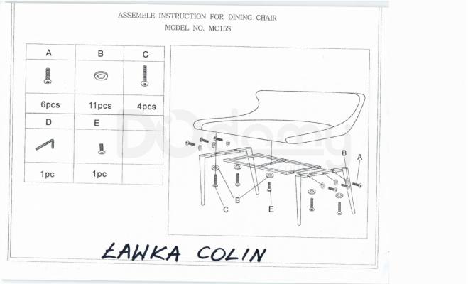 Лавка Signal Colin, фото 2
