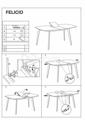 Стол Signal Felicio II, фото 2