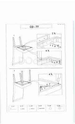 Кресло Signal CD-77 венге, фото 2