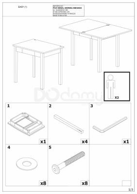 Стол Signal EASY VENGE D01, фото 4