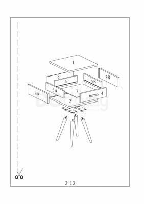 Журнальный столик Signal Milan S3, фото 2