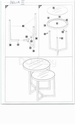 Журнальные столики Signal Delia II, фото 2