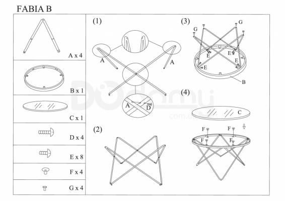Журнальные столики Signal Fabia B, фото 2