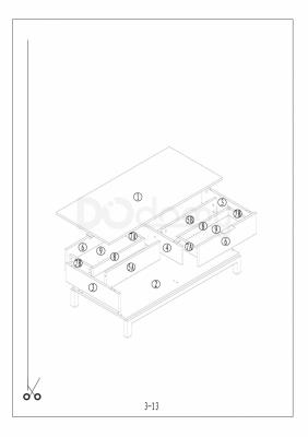 Тумба SIGNAL Hagen TV, фото 2