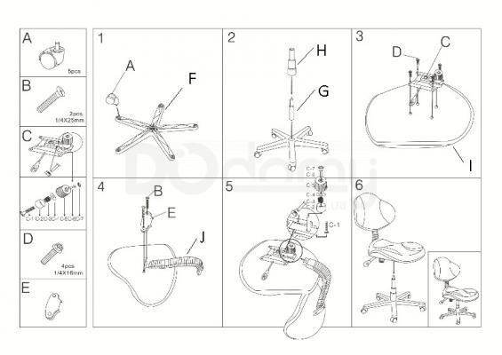Крісло SIGNAL Q-G2 червоно-чорний, фото 2