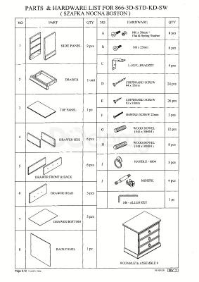 Приліжкова тумба SIGNAL Boston, фото 3