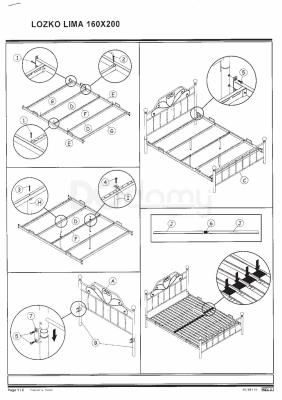 Кровать Signal Lima 90, фото 2