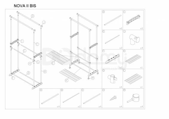 Вішалка SIGNAL Nova II Bis, фото 2