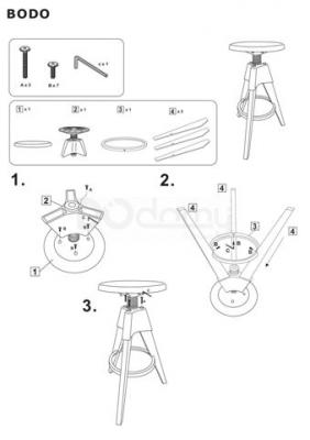 Барный стул Signal Bodo, фото 2