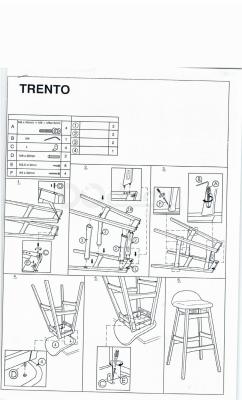 Барний стілець SIGNAL Trento, фото 2